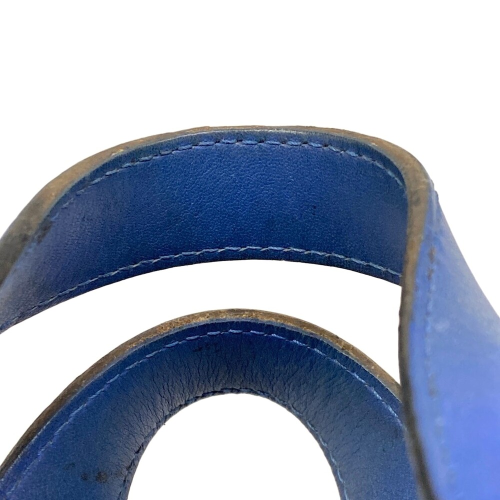 Loewe Hammock Bag Small Navy Leather #323232L13B - Picture 10 of 15